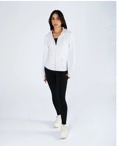Lara Jacket - White - Adults