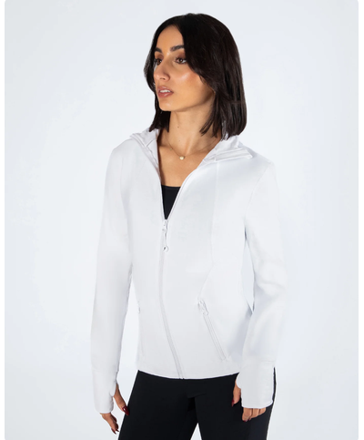 Lara Jacket - White - Adults