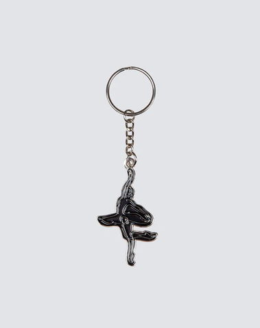 Ballerina Silhouette Key Ring