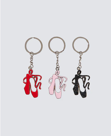 Pointe Shoe Key Ring