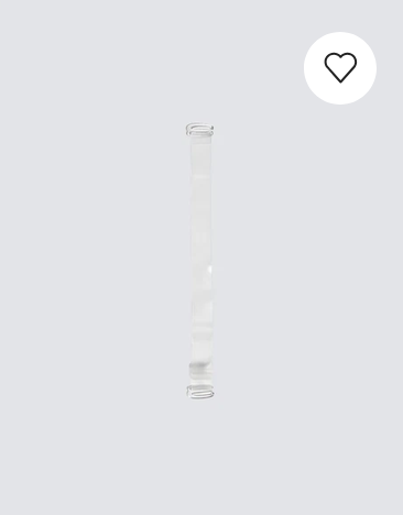 Thick Clear Back Bra Strap