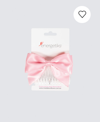 Hair Bow with Comb