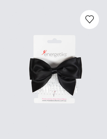 Hair Bow with Comb