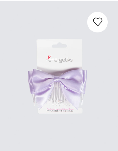 Hair Bow with Comb