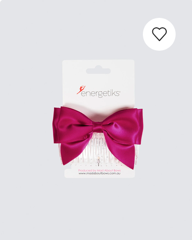 Hair Bow with Comb