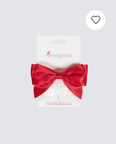 Hair Bow with Comb