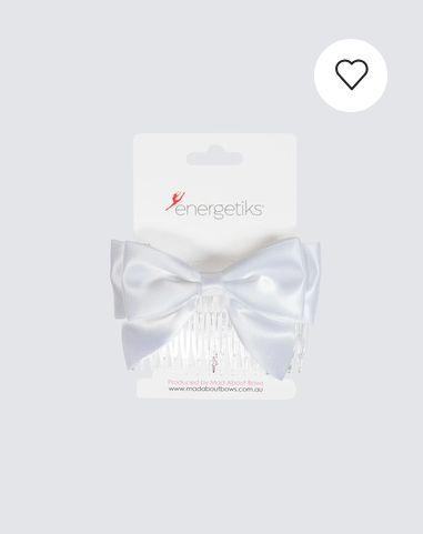 Hair Bow with Comb