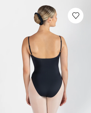 Harmony Pleat Front Camisole Leotard - Adult