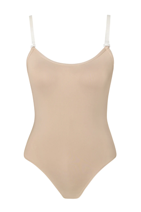 Energetiks Costume Body Stocking - Adult - Beige