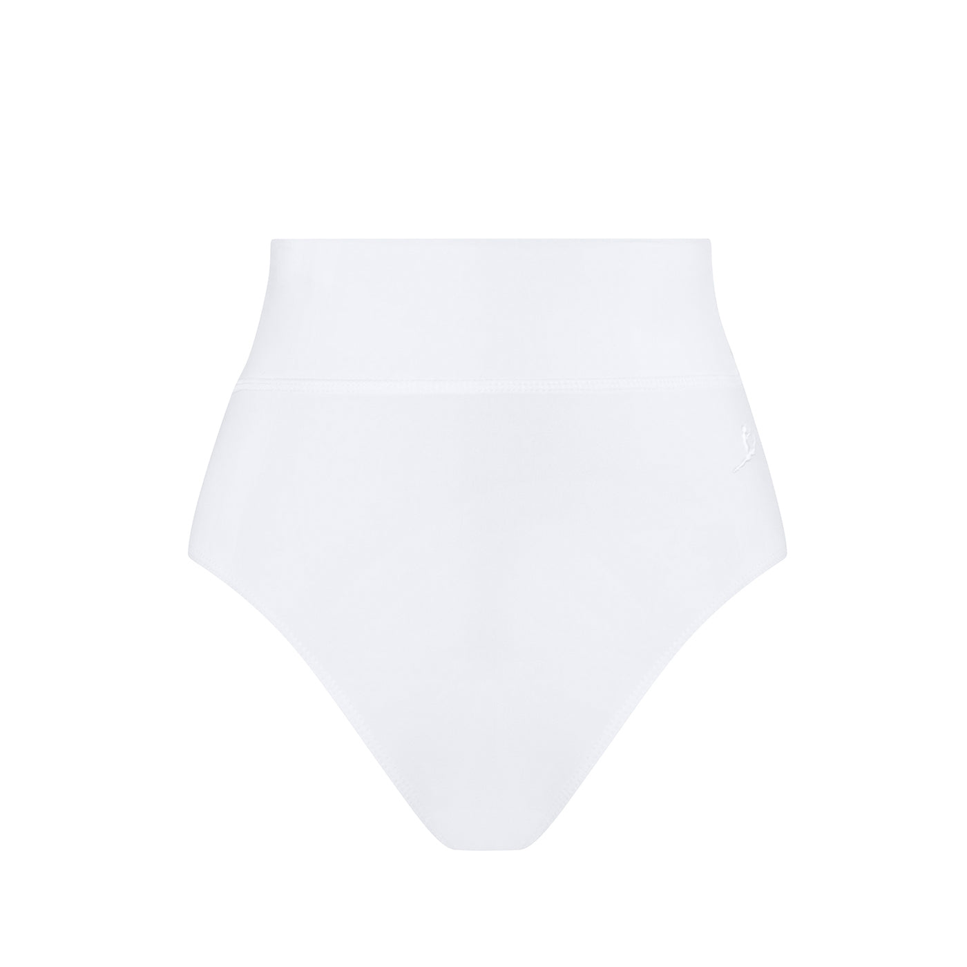 Astrid High Cut Brief - Child White