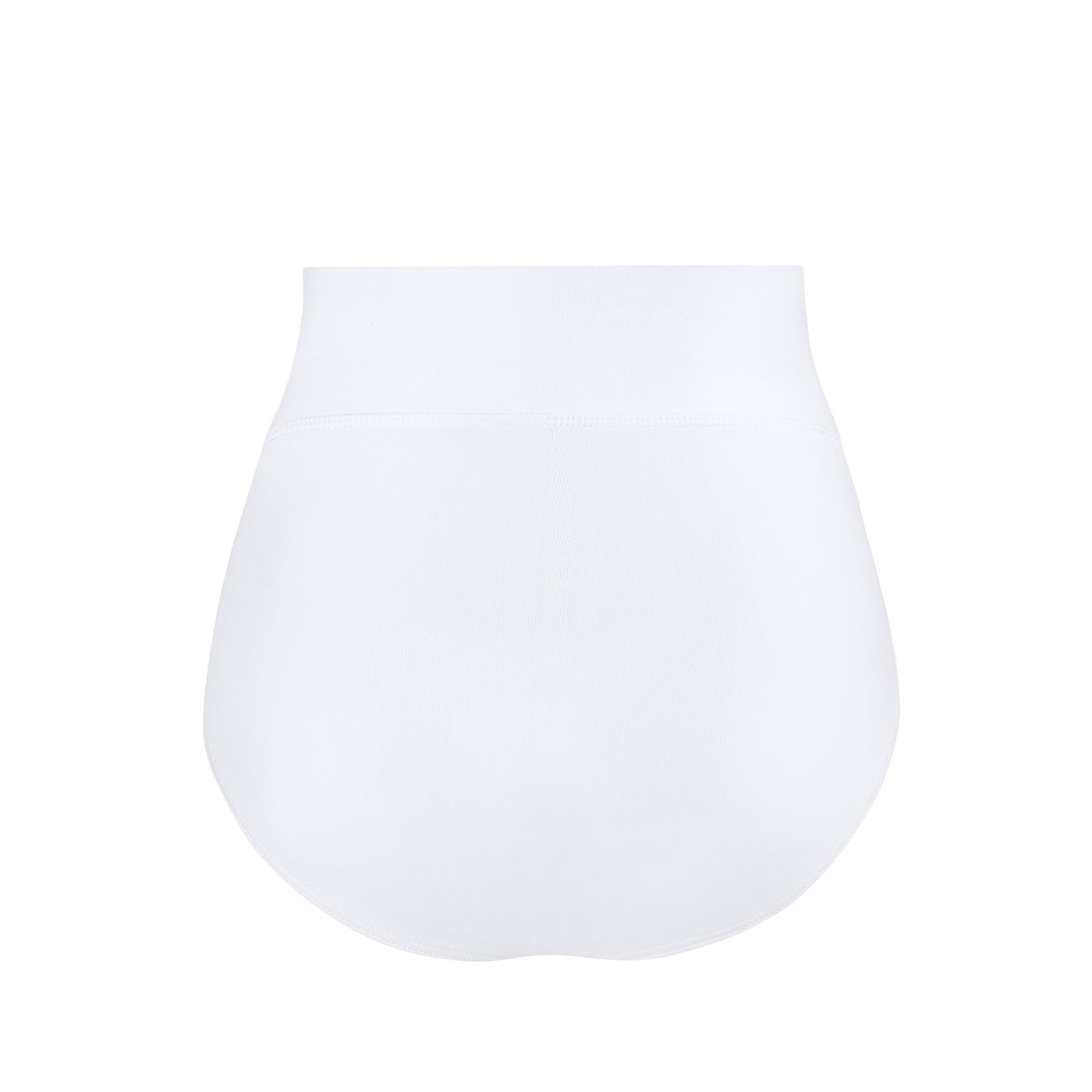 Astrid High Cut Brief - Child White