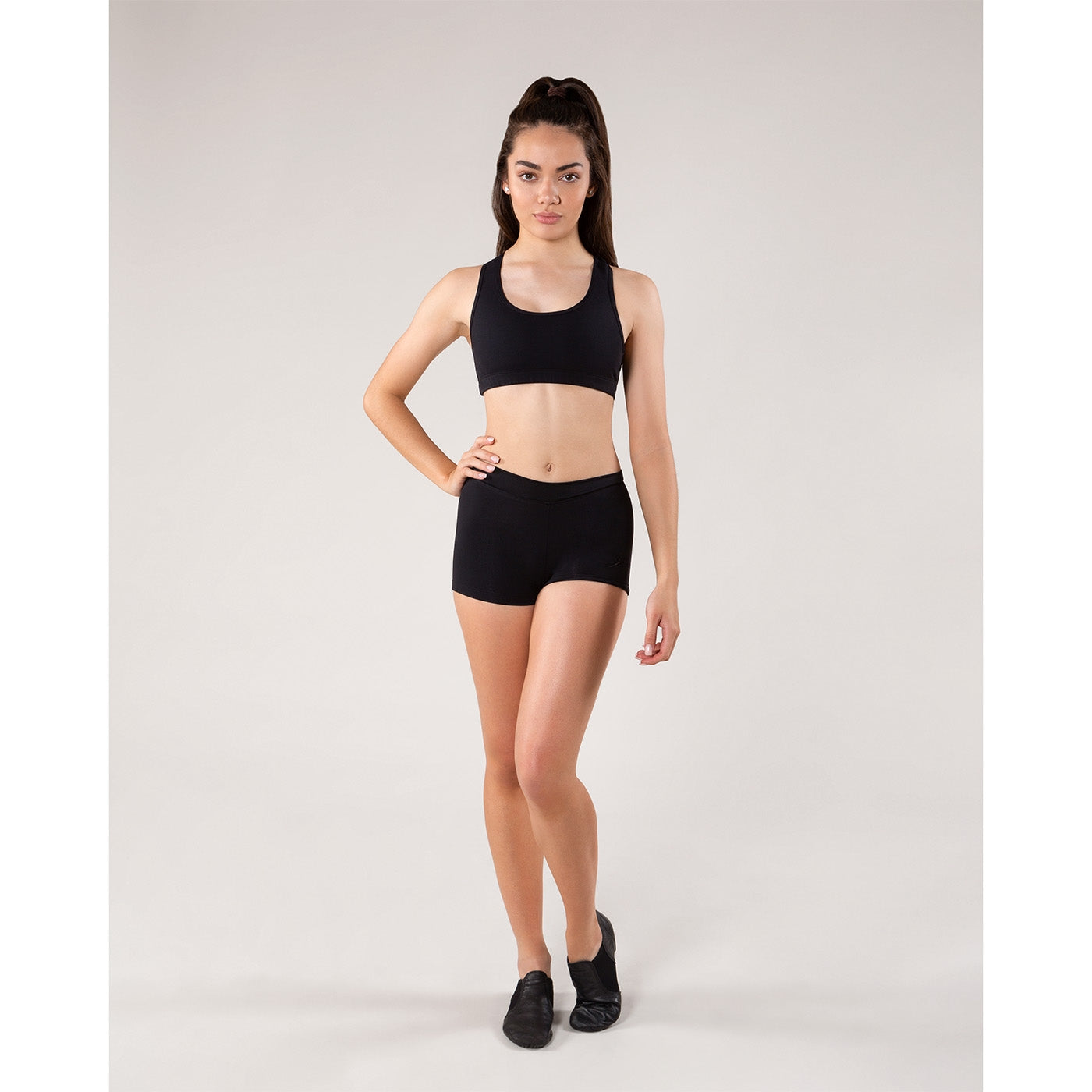 Addison Crop Top - Adults Black