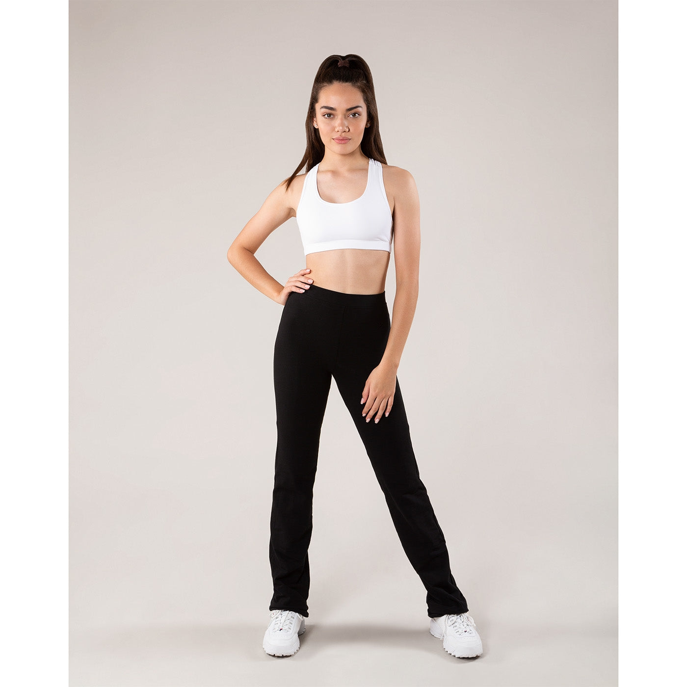 Addison Crop Top - Adult White