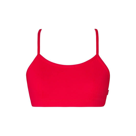 London Crop Top - Child Red