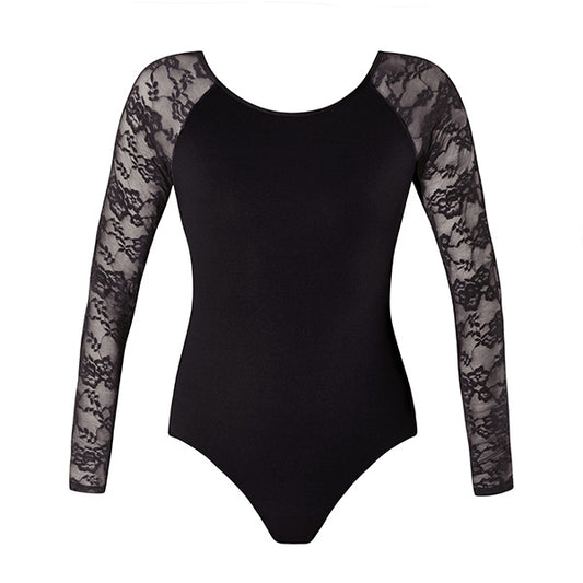 Hailey Lace Leotard - Black Adult