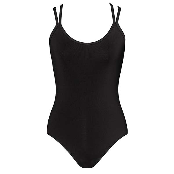 Lynda Camisole Leotard - Adult Black