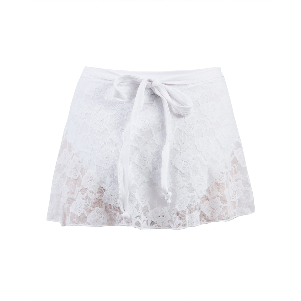 Melody Lace Skirt - Adult White