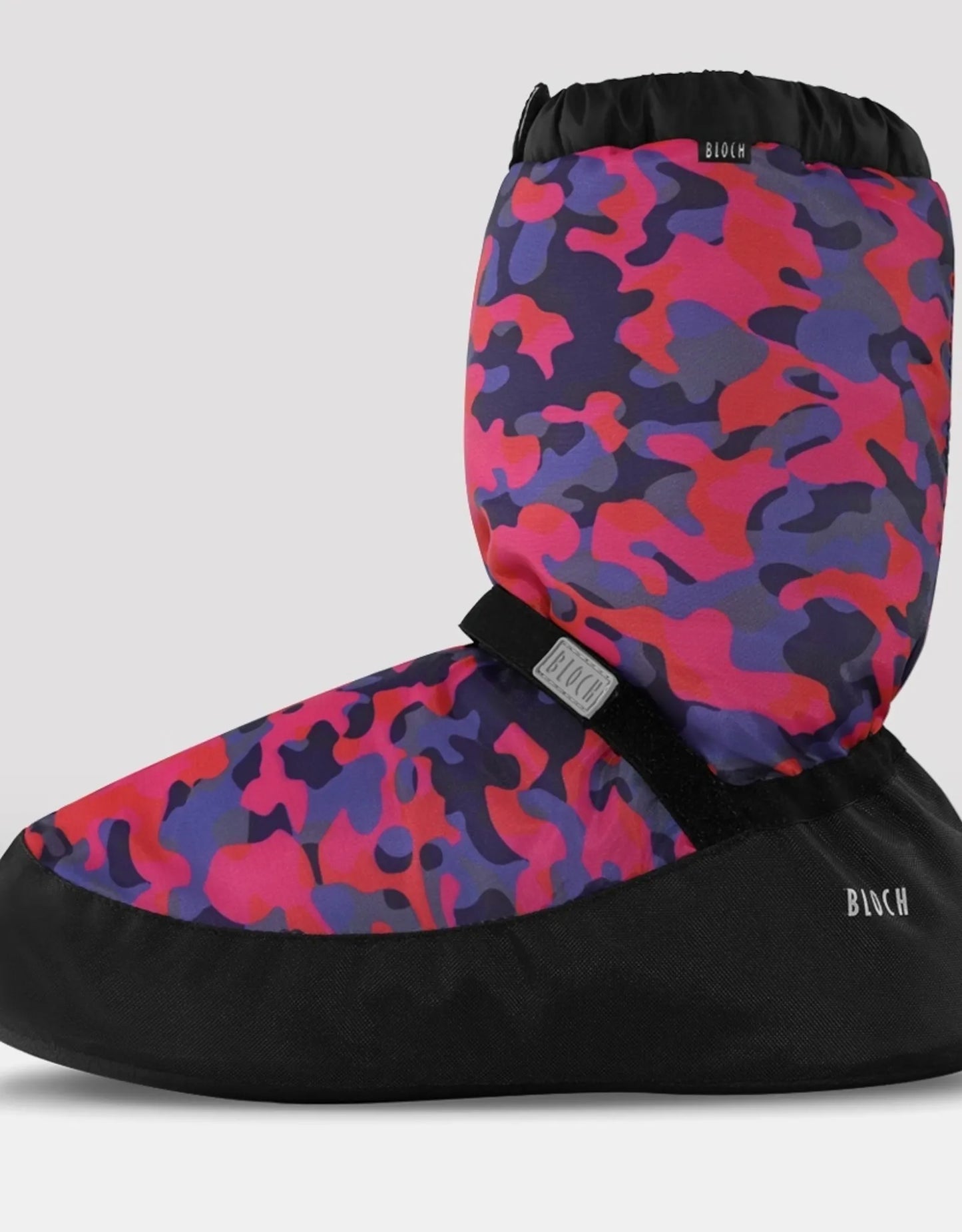 SIM5009P Adults Warmup Booties Printed - Pink Camo