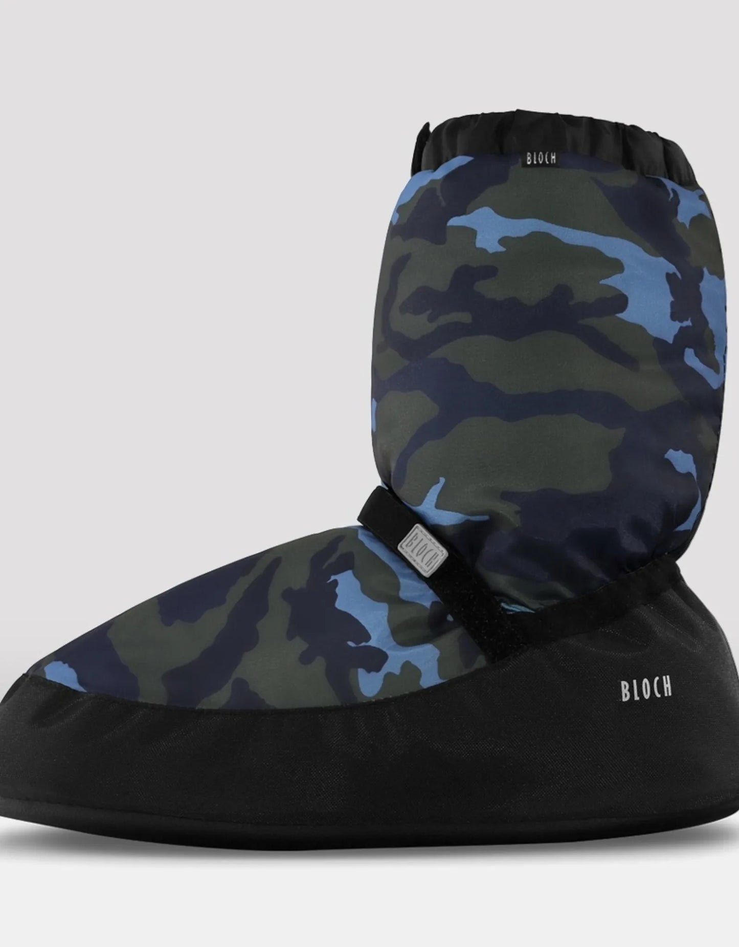 SIM5009P Adults Warmup Booties Printed - Blue Camo