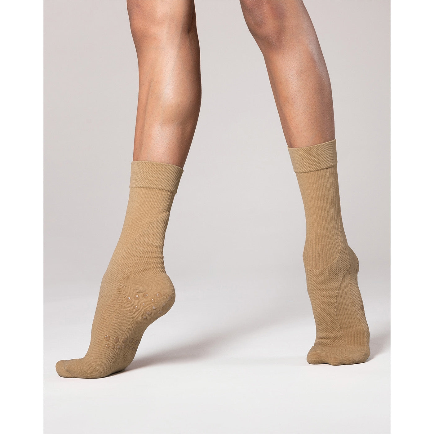 PivotPerfect Dance Sock - Tan