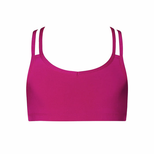 Roxy Crop Top - Mulberry