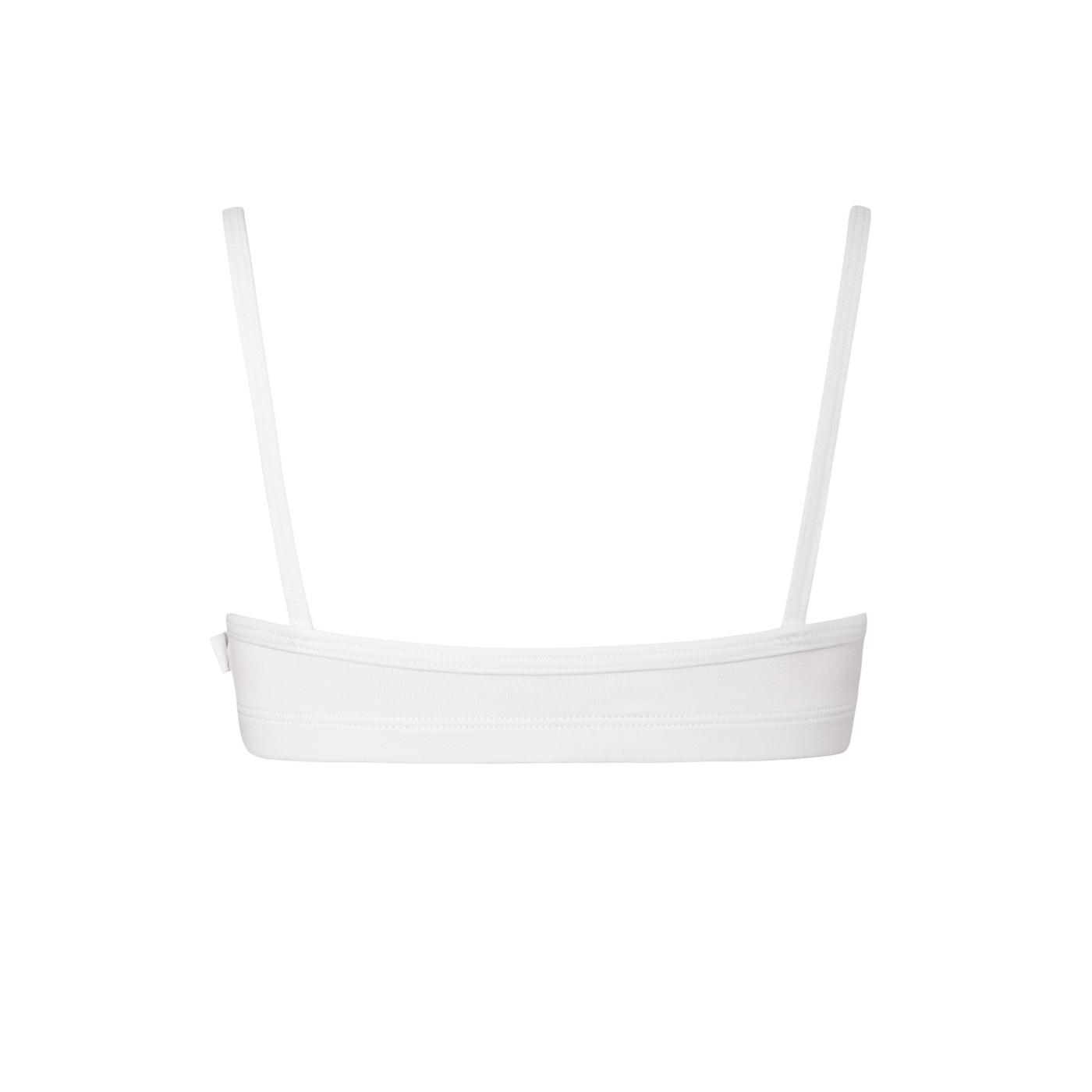 London Crop Top - Child White
