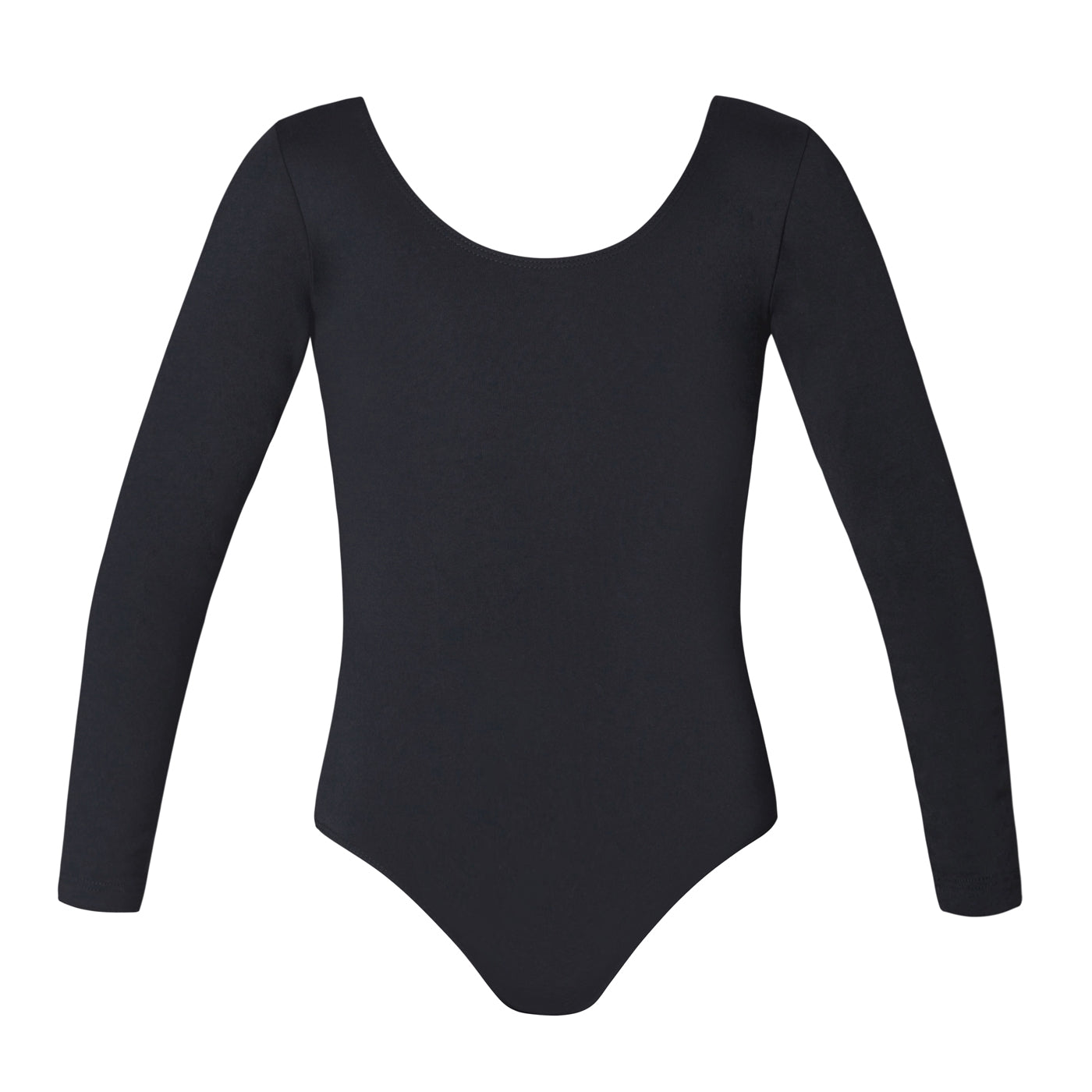 Jesse Long Sleeve Leotard - Child Black