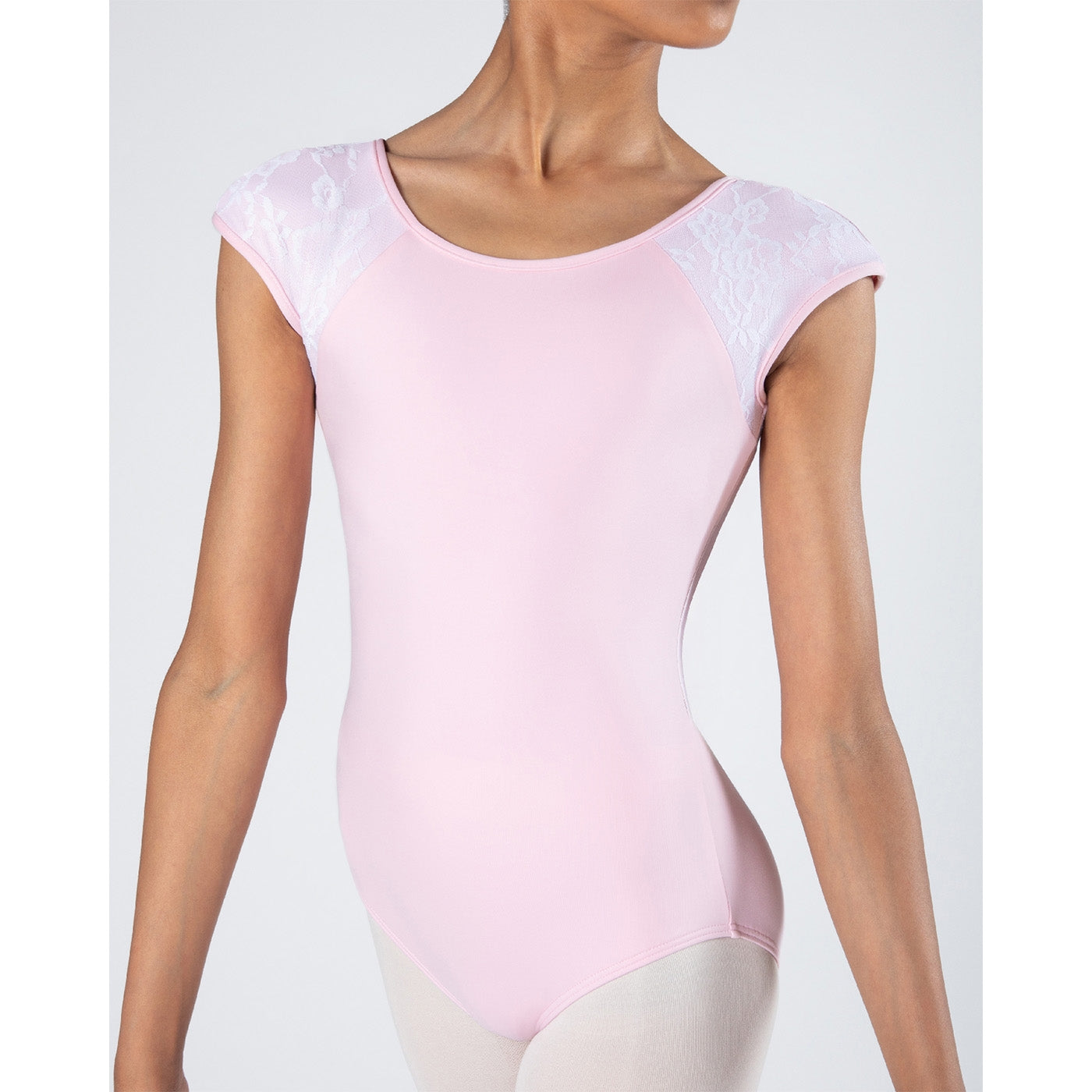 Mila Cross Back Lace Leotard - Child Candy