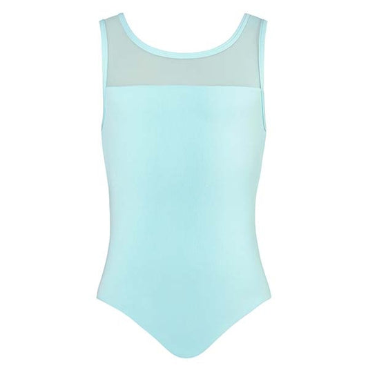 Lisa Mesh Leotard - Child Mint