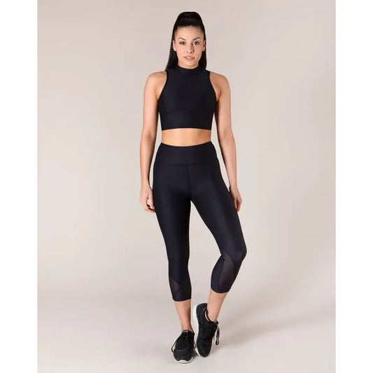 Willow Crop Top - Black