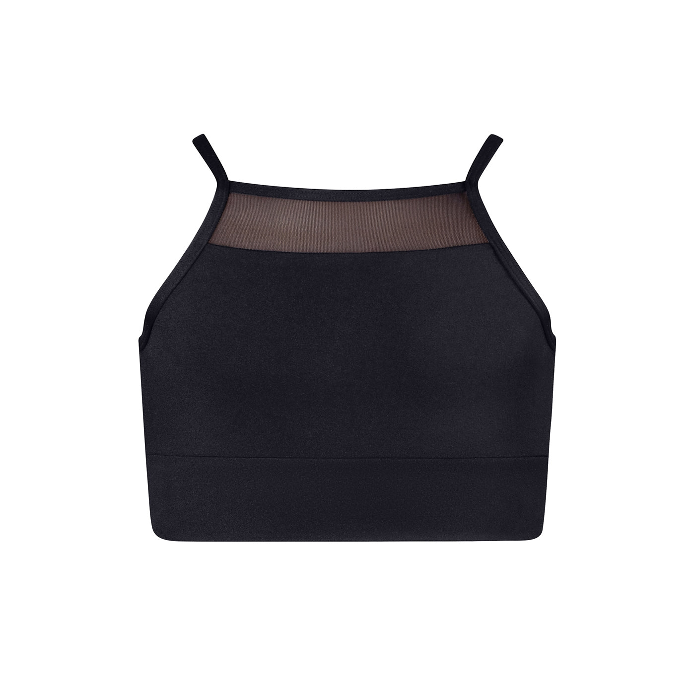 Elle Crop Top - Black