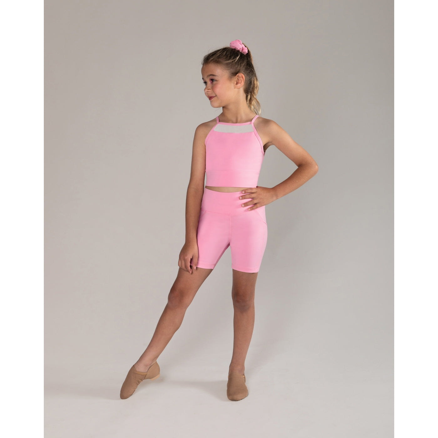 Sabre Bike Short - Petal Pink