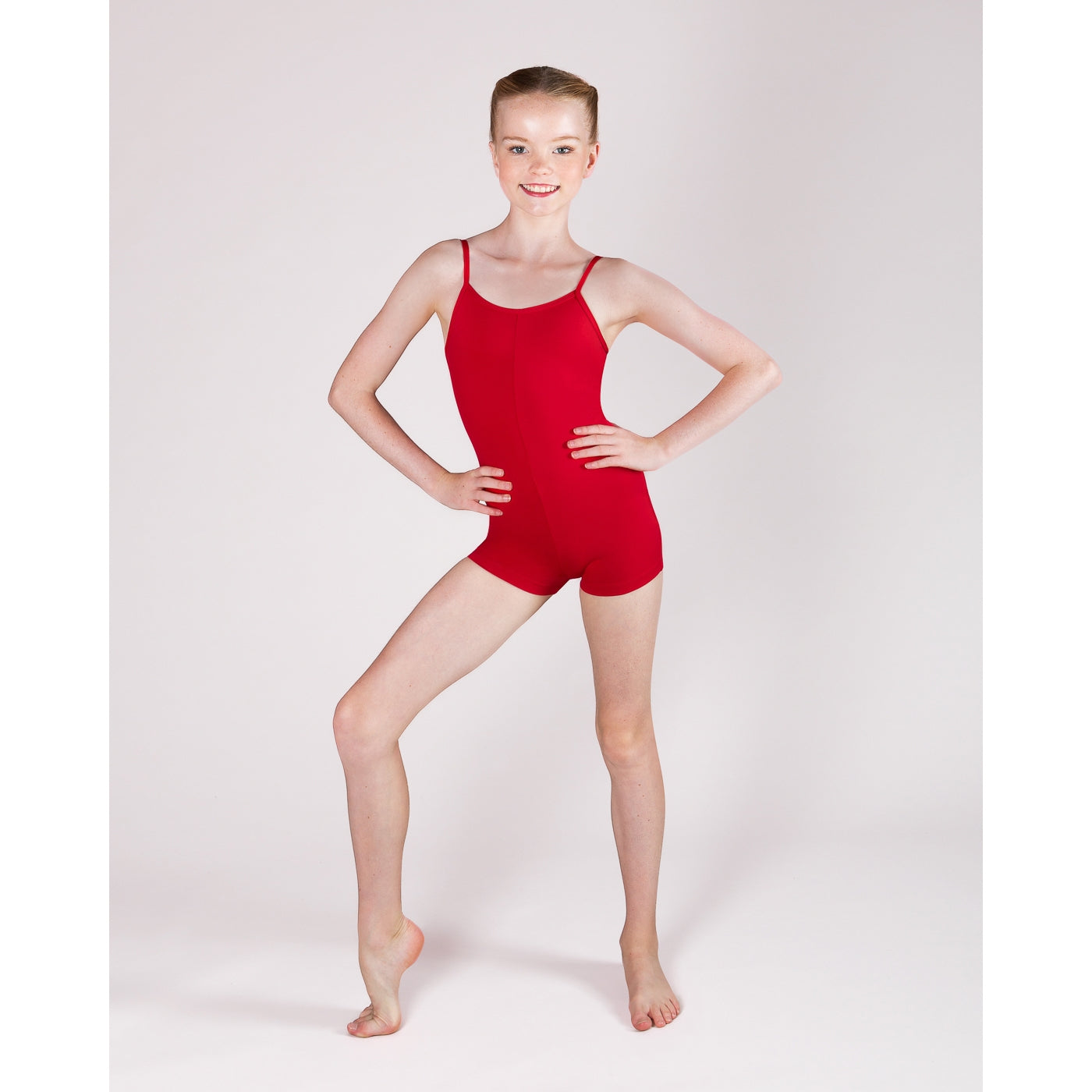 Perry Hot Short Unitard - Child Red