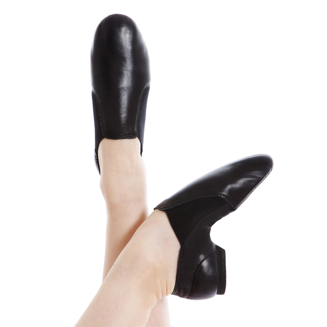 Jazz Boot Leather - Split Sole Black Adult – Dancewear Essentials NZ