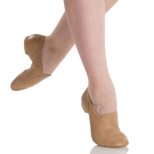 Jazz Boot - Revelation Mesh Split Sole Adult Tan