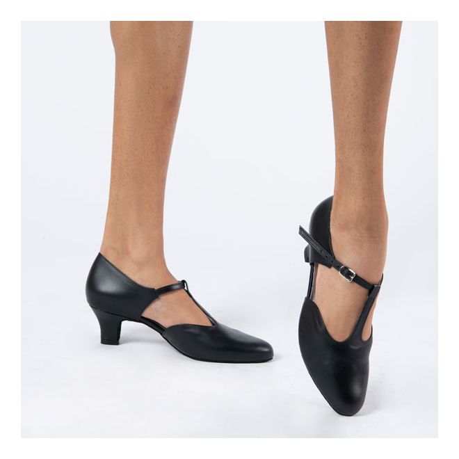 Moonstone Ladies Leather Dance Shoe